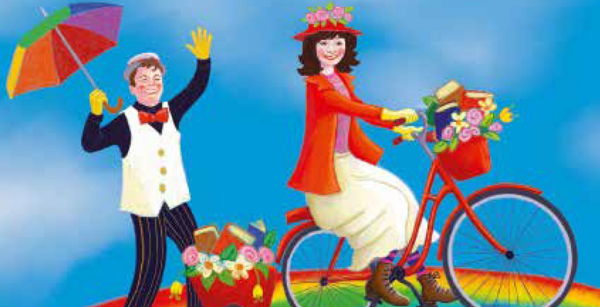 La bici delle storie. Un piccolo patrimonio di fiabe raccolto da Daniela Bertini, la Mary Poppins in bicicletta
