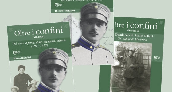 Oltre i confini. Tre volumi sulle tracce di uomini in guerra tra lettere e memorie