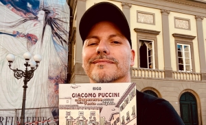 Giacomo Puccini, supereroe delle 7 note. Si svela al Lucca Comics il fumetto di Davide Bigotti in arte Bigo 