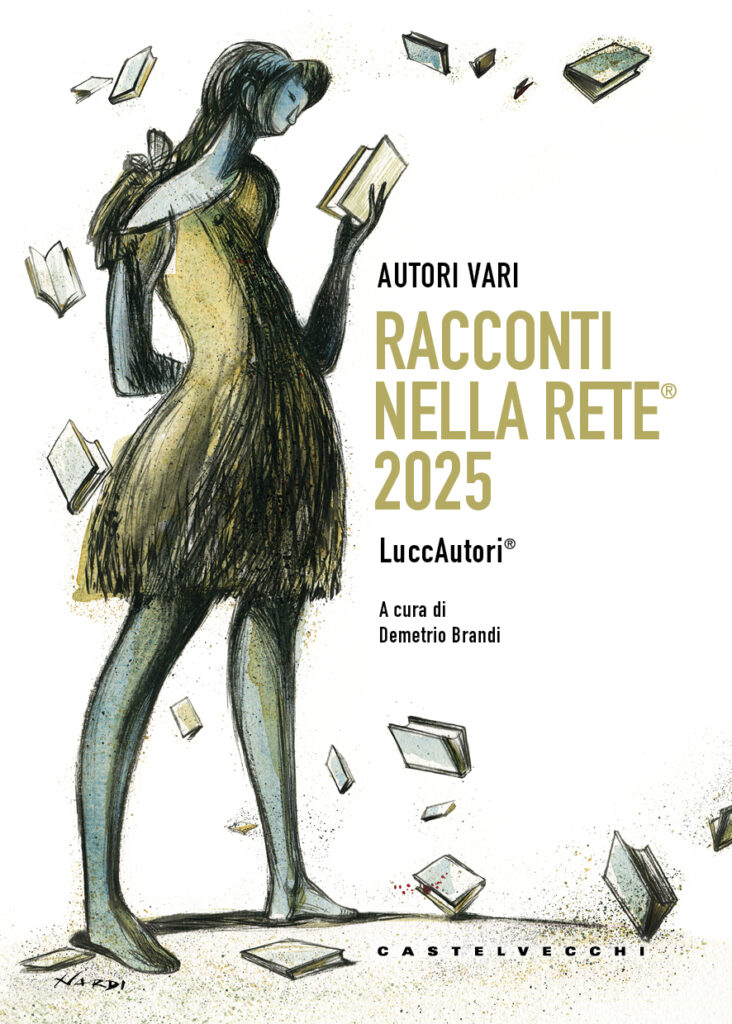 Copertina dell'antologia 2025 Racconti nella Rete